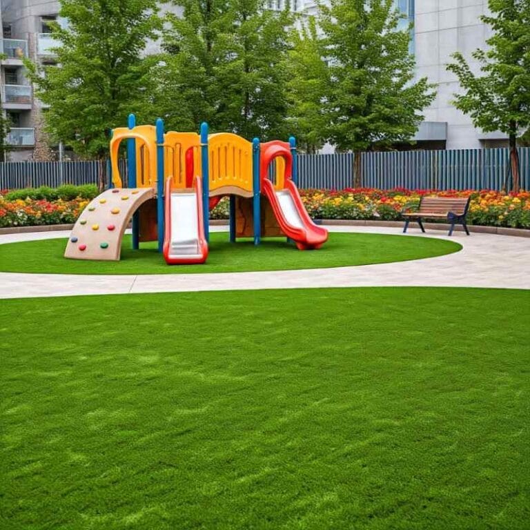 artificial grass for playground