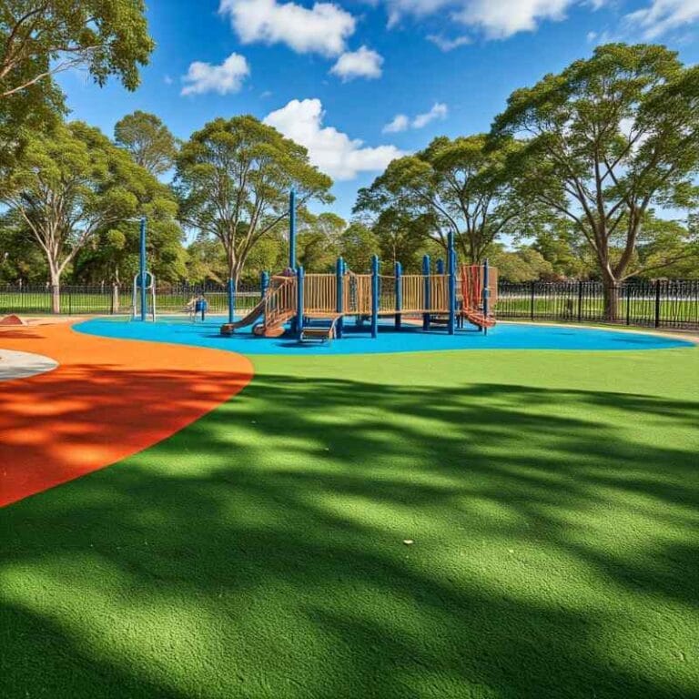 artificial grass for playground
